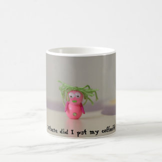 Wo tat, setzte ich meinen Kaffee??!! Kaffeetasse
