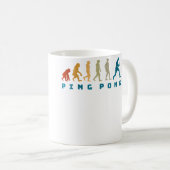 Wo Tischtennis-Evolution von Ping Pong Kaffeetasse (VorderseiteRechts)