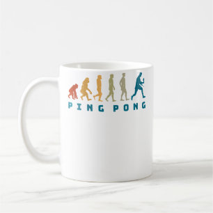 Wo Tischtennis-Evolution von Ping Pong Kaffeetasse