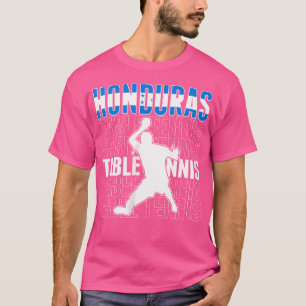 Wo Tischtennis-Fans von Honduras Jersey honduranis T-Shirt