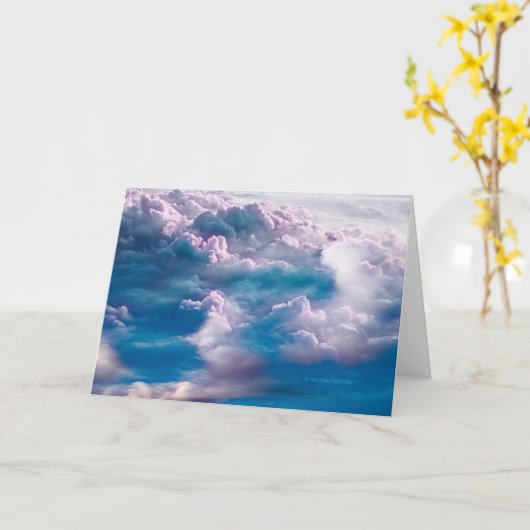 "Wo Träume beginnen" Karte (Gelbe Blume)