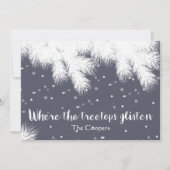 Wo Treetops Weihnachten hinzufügen Ihren Namen (Vorderseite)