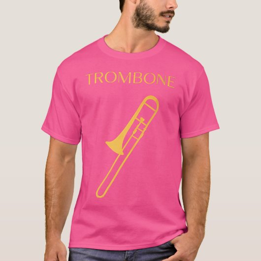 Wo Trombone Band Symphony Orchestra Trombone T-Shirt (Vorderseite)