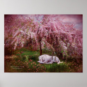 Wo Unicorn's Dream Art Poster/Print Poster