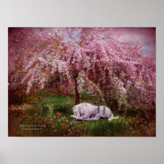 Wo Unicorn's Dream Art Poster/Print Poster