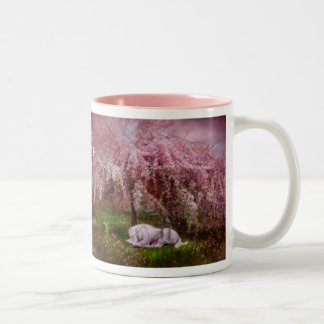 Wo Unicorns Tasse träumen