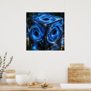 Wo Universen sich nach innen wenden - Porträt der  Poster