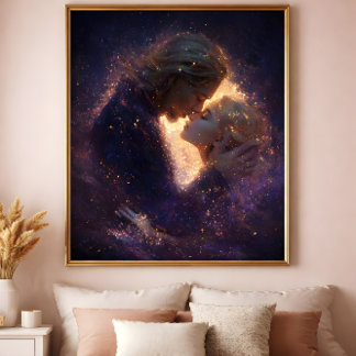 Wo unser Licht die Sterne trifft Poster