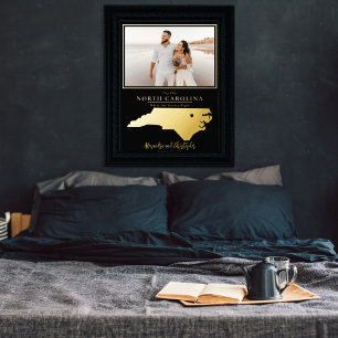 Wo unsere Reise begann North Carolina Mi Foto Foliendrucke