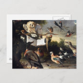 Wo Vogelgesänge herkommen Postkarte (Vorne/Hinten)