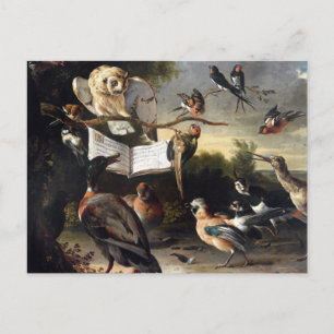 Wo Vogelgesänge herkommen Postkarte