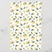 Wo war die Brautparty-Karte von She Lemons? Flyer (Hinten)