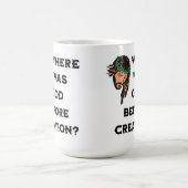 Wo war Gott vor der Schöpfung. religiös Kaffeetasse (Mittel)