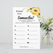 Wo war ihr Brautparty Englisch Spanisch? (Stehend Vorderseite)