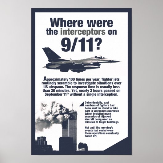 Wo waren die 911 Abhörer? Hochrangiges Poster (Vorne)
