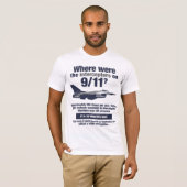 Wo waren die 911 Auffänger? Der T - Shirt der (Vorne ganz)