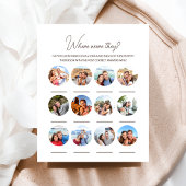 Wo waren sie 12 Foto Hochzeit Verlobung Game