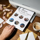 Wo waren sie beim Hochzeitsspiel? Einladung