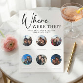 Wo waren sie beim Hochzeitsspiel? Einladung