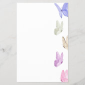 Wo waren sie Brautparty Game Butterfly? Flyer (Hinten)