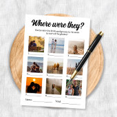 Wo waren sie Foto, das Spiel zu erraten? Karte