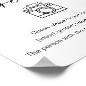 Wo waren sie Foto? Poster (Ecke)