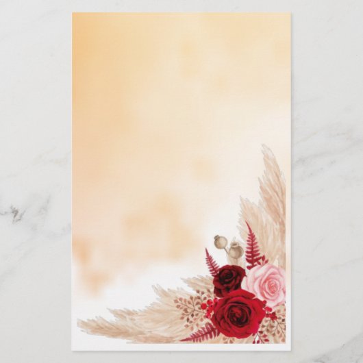 Wo waren sie? Pampas Grass Game Card Flyer (Hinten)