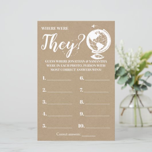 Wo waren sie rustikal duschen zweisprachiges Spiel (Stehend Vorderseite)