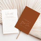 Wo waren sie Terracotta Brautparty Game