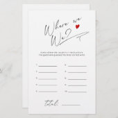 Wo waren wir bei Simple Script Brautparty? (Vorne/Hinten)