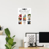 Wo waren wir Spielposter Poster (Heimbüro)