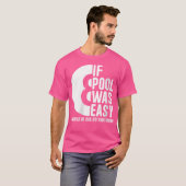 Wo, wenn Pool war einfach Pool Billard Billard Fun T-Shirt (Vorne ganz)