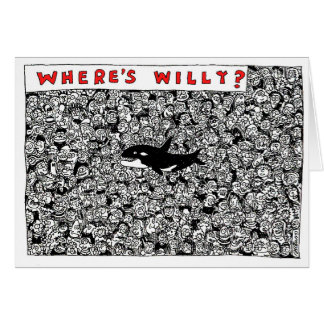 Wo Willy-Cartoon durch Sam Backhouse ist