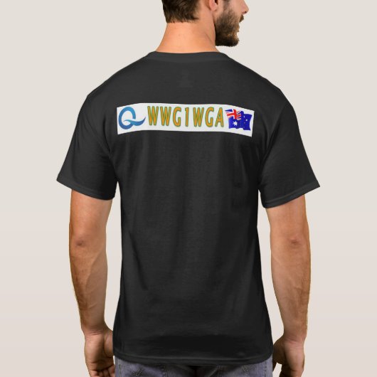 Wo wir ein gehen, gehen wir alle T-Shirt (Rückseite)