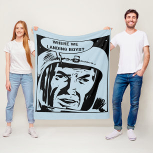Wo wir Jungen landen? Blanket Fleecedecke
