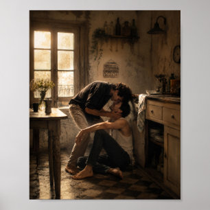 Wo wir lachend zusammenbrachen Gay Art Project Poster