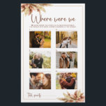 Wo wir spielen Fall Pampas Grass Couple Foto<br><div class="desc">Wo wir Game Fall Pampas Grass Couple Foto Genießen Sie Ihr Brautparty oder Junggeselinnen-Abschied mit dieser anpassbaren Spielkarte! Wasserfarbenes tropisches Bouquet mit trockenen Pampas Dieses lustige Brautparty-Spiel ist eine gute Möglichkeit, mehr über das Paar vor ihrem großen Tag zu erfahren. WIE MAN SPIELT - Wählen Sie zehn Fotos des Paares...</div>