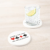 Wo wird die Hand Sie beim Bieten gehalten? Untersetzer (Seite)