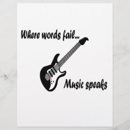 Wo Wörter Versagt werden, spricht Musik