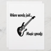 Wo Wörter Versagt werden, spricht Musik (Vorne/Hinten)