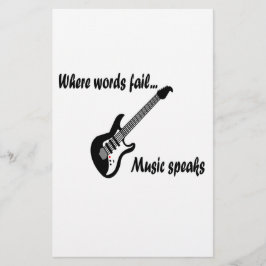 Wo Wörter Versagt werden, spricht Musik