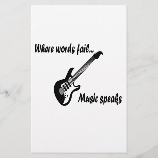 Wo Wörter Versagt werden, spricht Musik (Vorderseite)