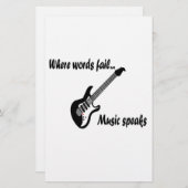 Wo Wörter Versagt werden, spricht Musik (Vorne/Hinten)