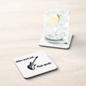 Wo Wörter Versagt werden, spricht Musik Getränkeuntersetzer (Rechte Seite)