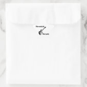 Wo Wörter Versagt werden, spricht Musik Stern-Aufkleber (Tasche)