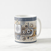 Wo zeitlose Weisheit modernes Design trifft Kaffeetasse (VorderseiteRechts)