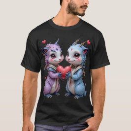 Wo zwei Seelen für immer wählen T-Shirt