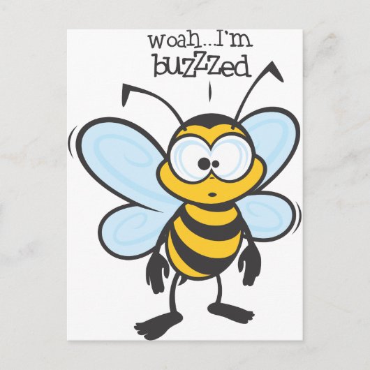 Woah - ich bin gezinkt (gezinkt) postkarte (Vorderseite)