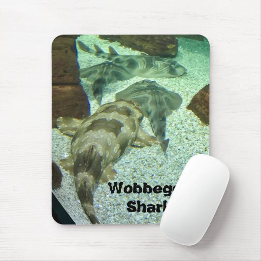 Wobbegong Sharks Mousepad (Mit Mouse)