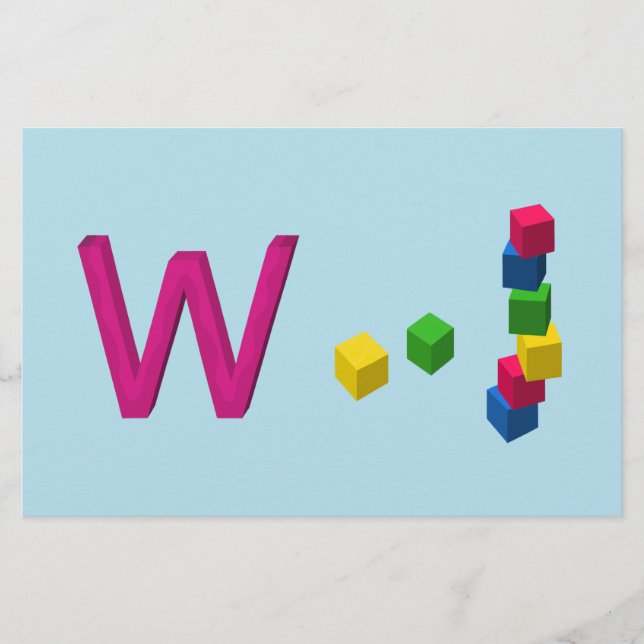 Wobbelpapier (Vorderseite)